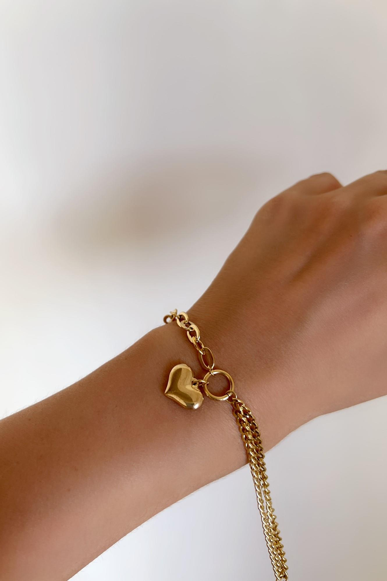 Petit Coeur Çelik Bileklik
