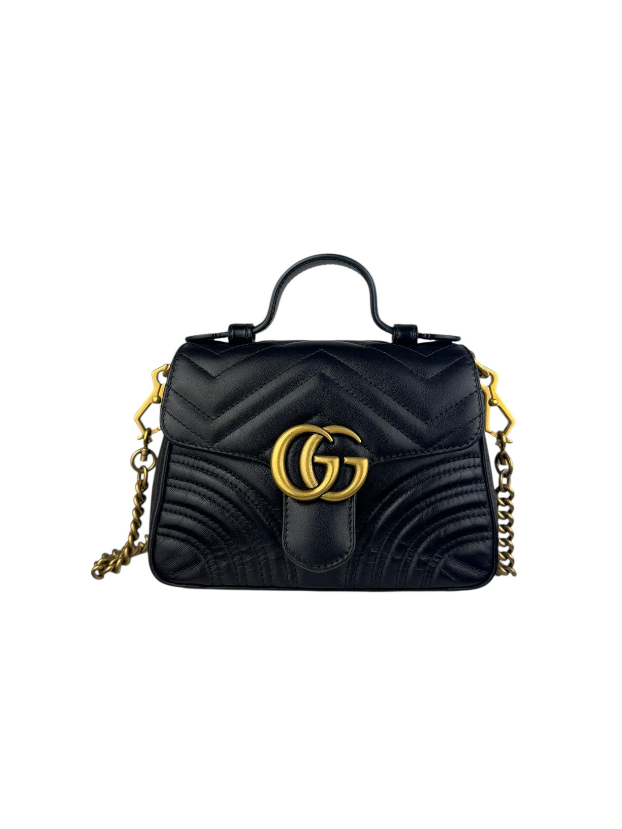 GUCCI MINI MARMONT CHAIN BAG 