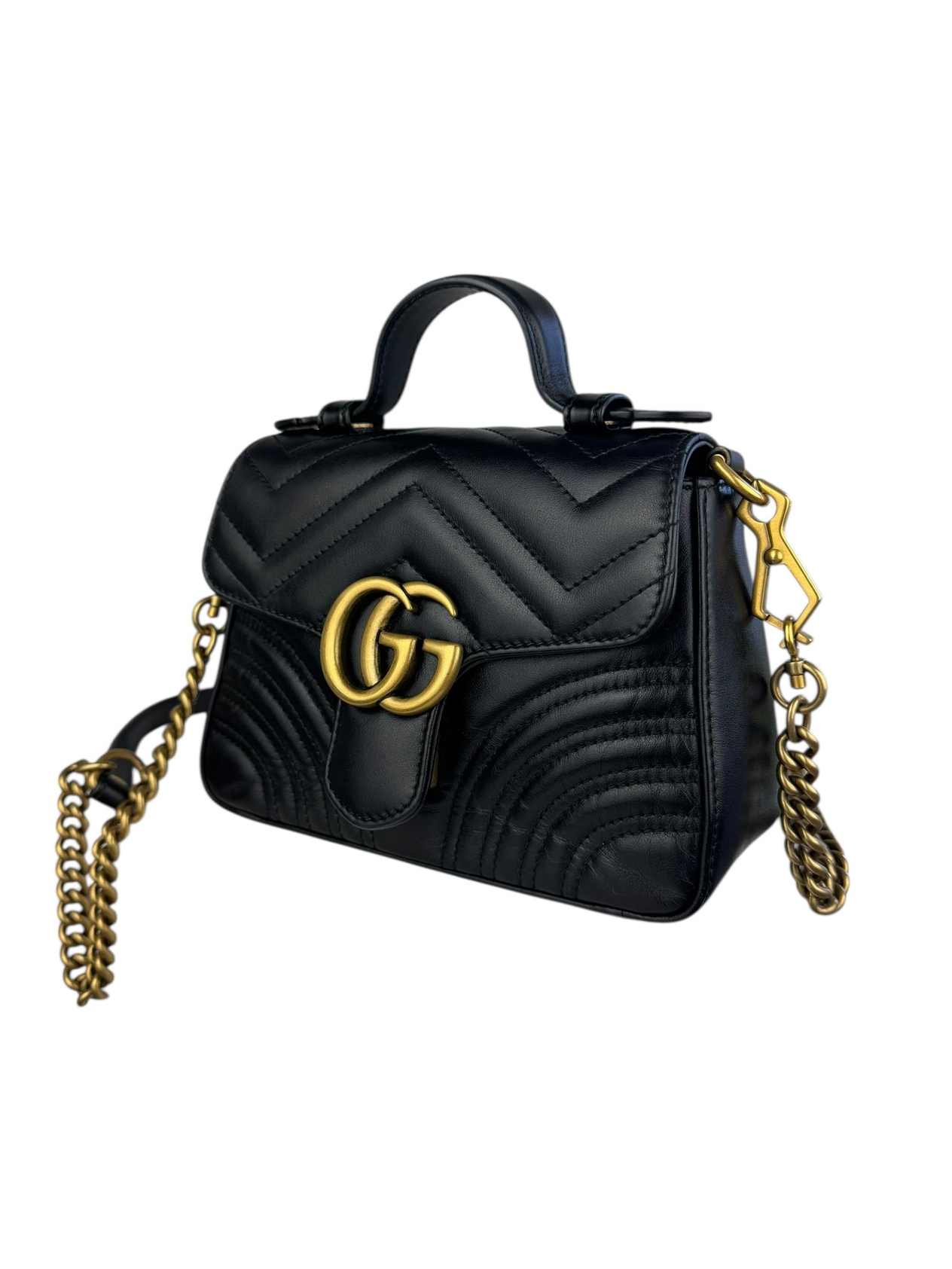 GUCCI MINI MARMONT CHAIN BAG 