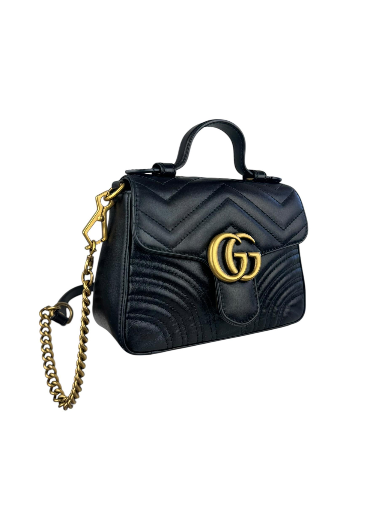 GUCCI MINI MARMONT CHAIN BAG 
