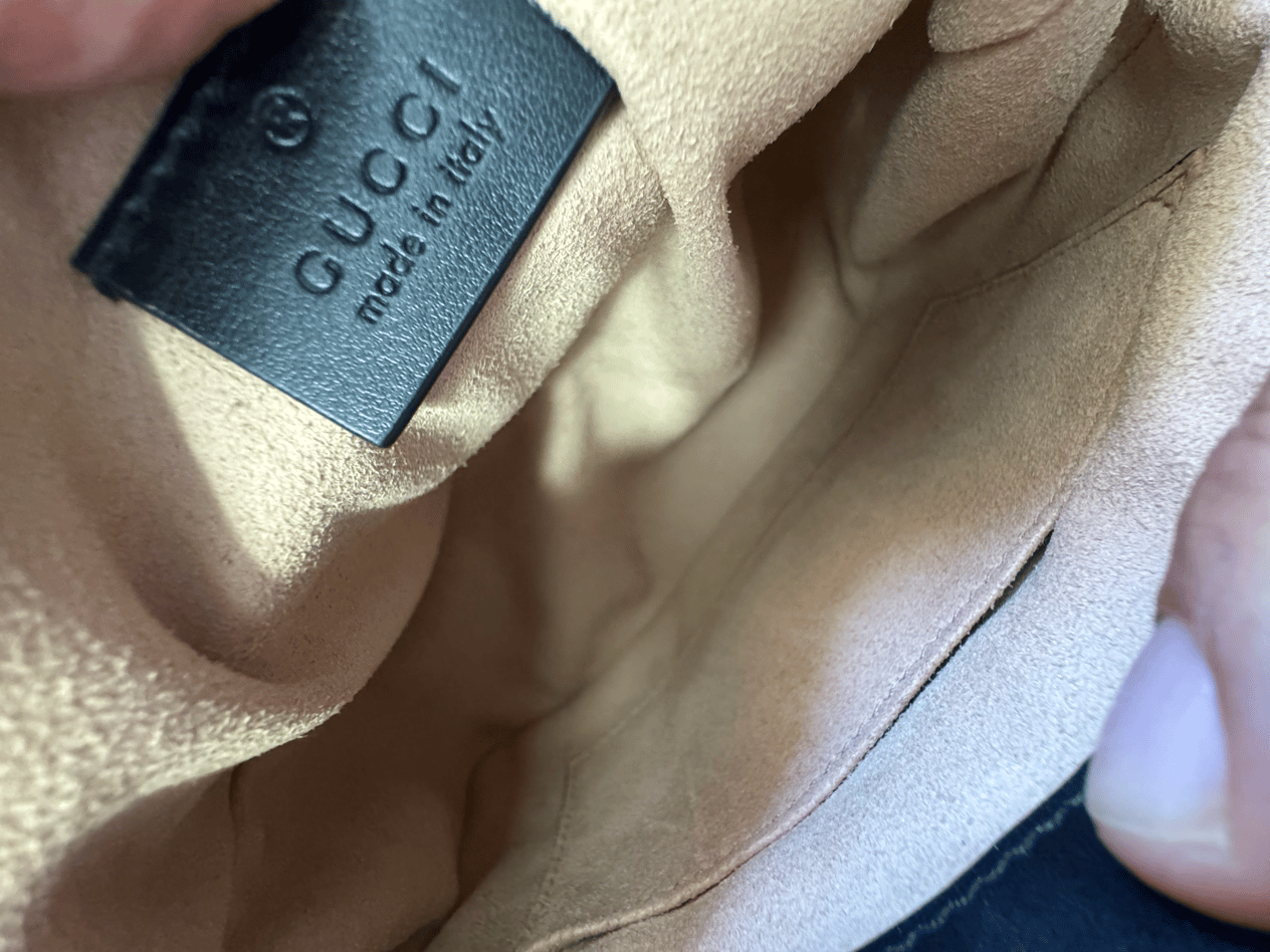 GUCCI MINI MARMONT CHAIN BAG 