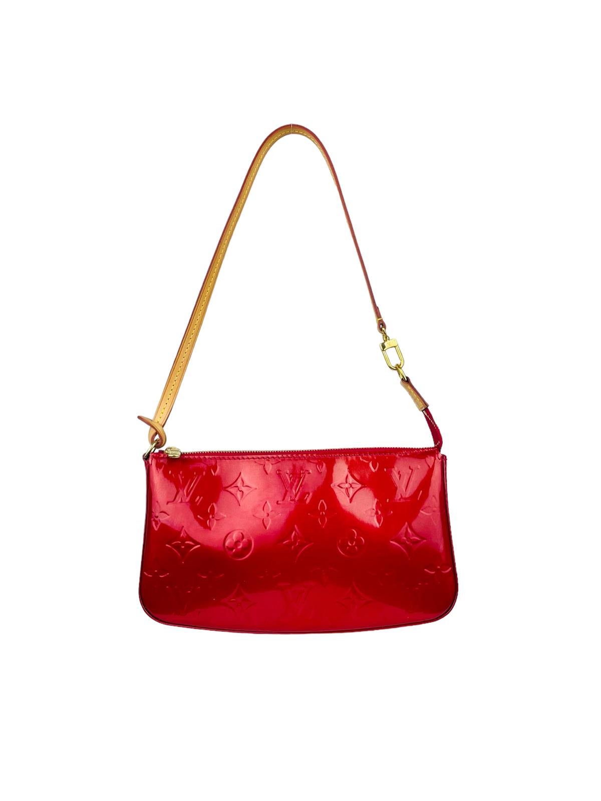 LOUIS VUITTON VERNIS MONOGRAM POCHETTE