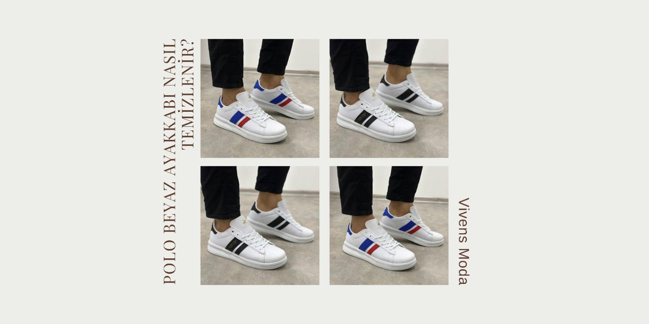 polo beyaz ayakkabı, vivens moda, ayakkabı, ayakkabılar