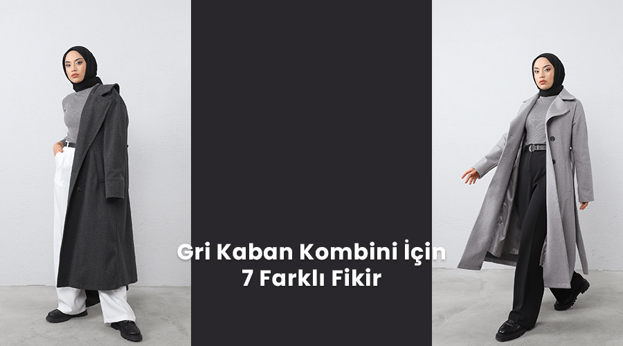 Gri Kaban Kombini için 7 Fikir