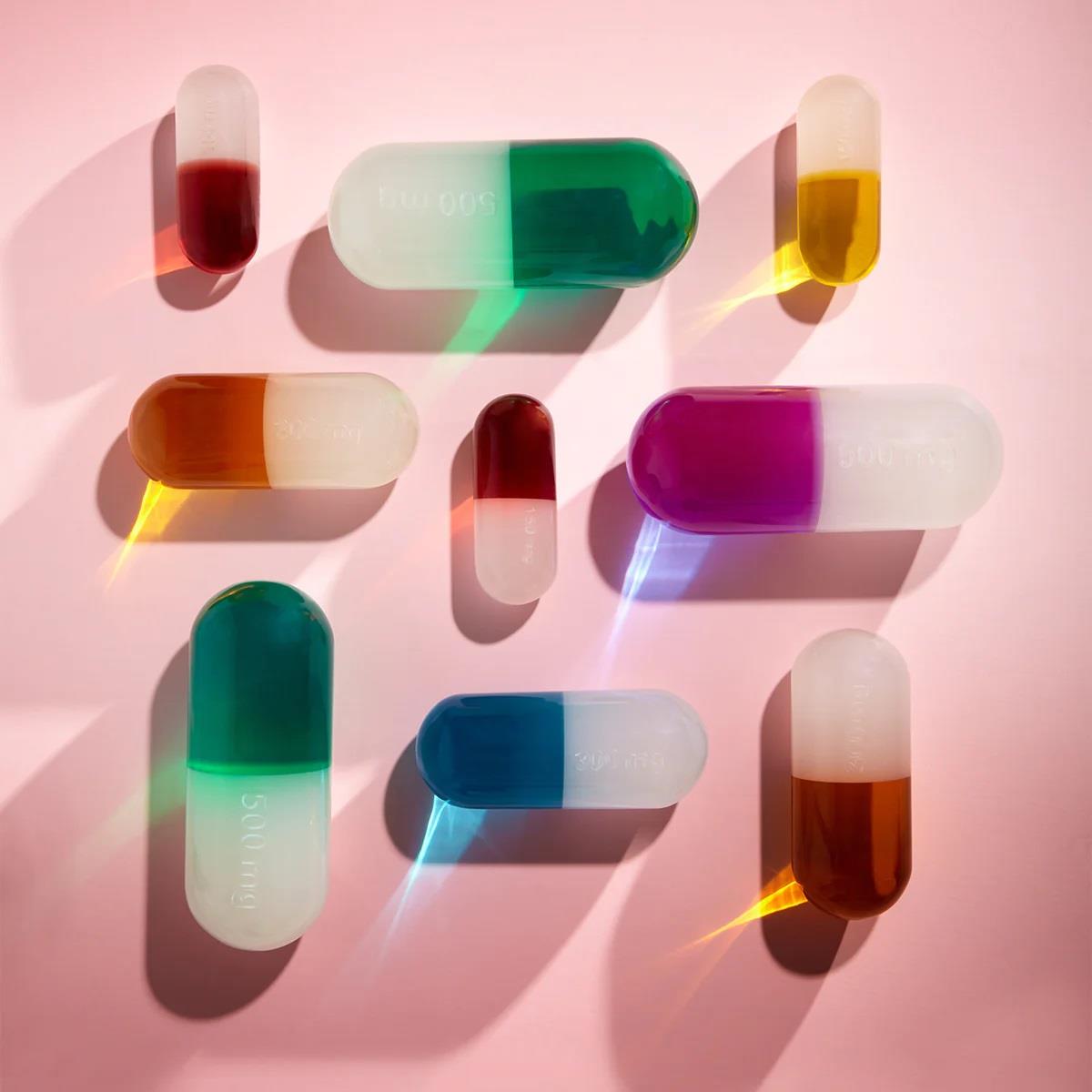 Jonathan Adler - Acrylic Pill Turuncu