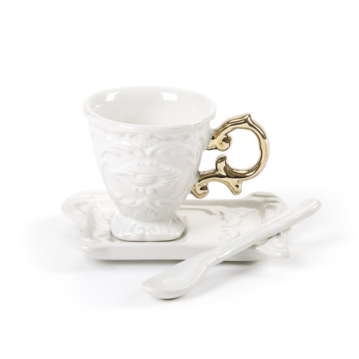 Seletti - i-Wares Gold Sapli Kahve Fincanı