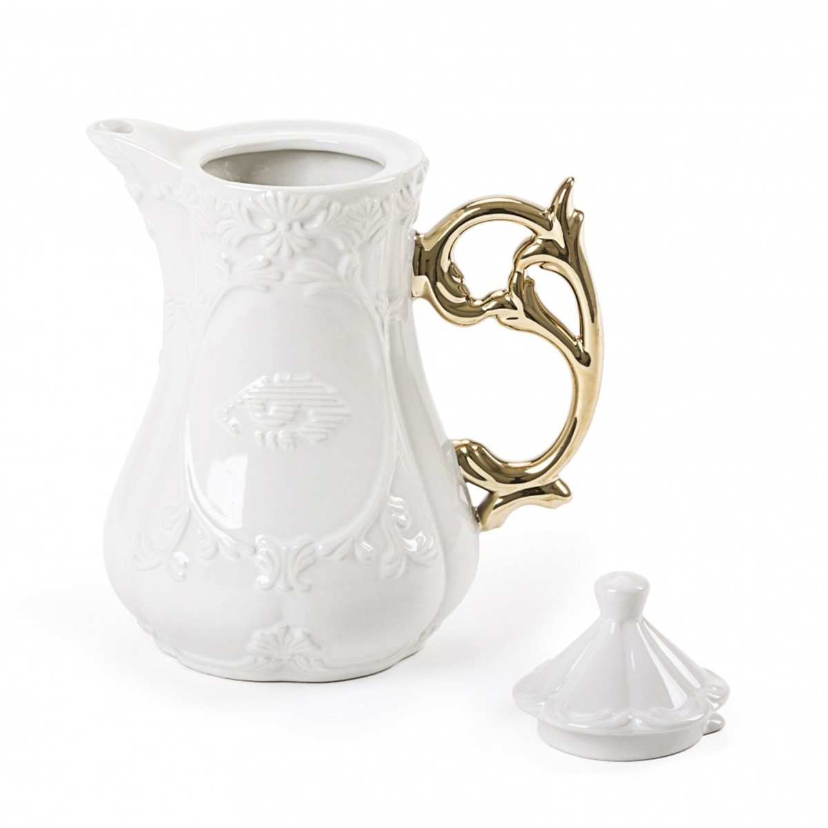 Seletti i-Wares Gold Teapot