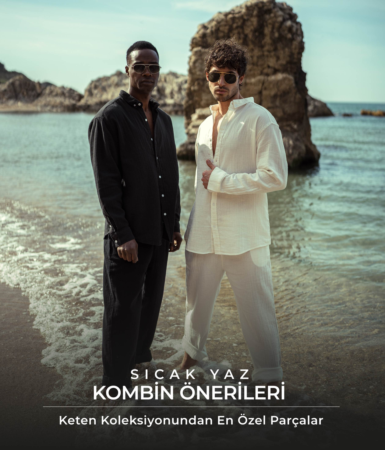 Erkek Keten Gömlek Kombin Önerileri