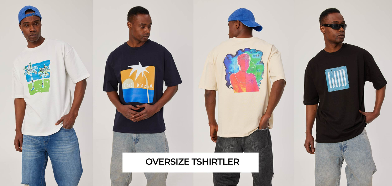 erkek oversize tişört altına ne giyilir