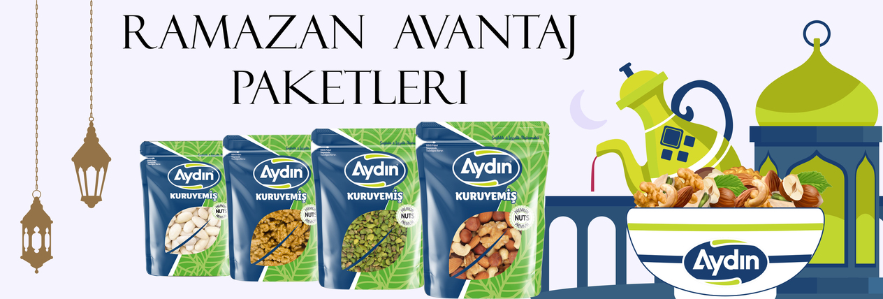 Ramazan'a özel kuruyemiş paketleri