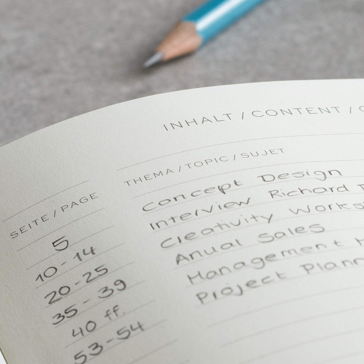 Leuchtturm1917 2025 Colors Orta Boy (A5), Sert Kapak, 251 Sayfa, Çizgisiz Defter Dusty Rose 372184