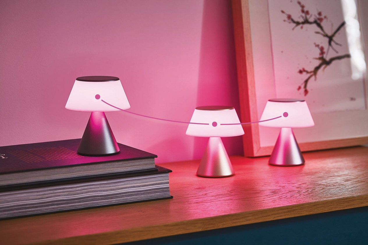 Lexon Luma M Led Lamba- Kırmızı