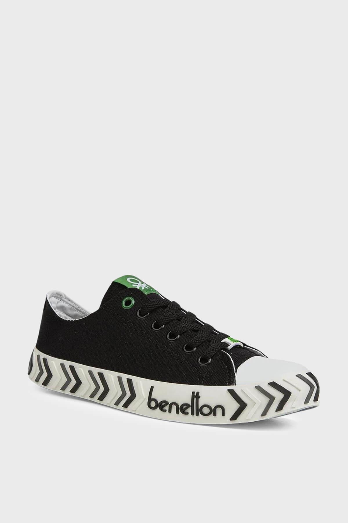 Benetton Erkek Kısa Converse Ayakkabı Siyah BN-30626