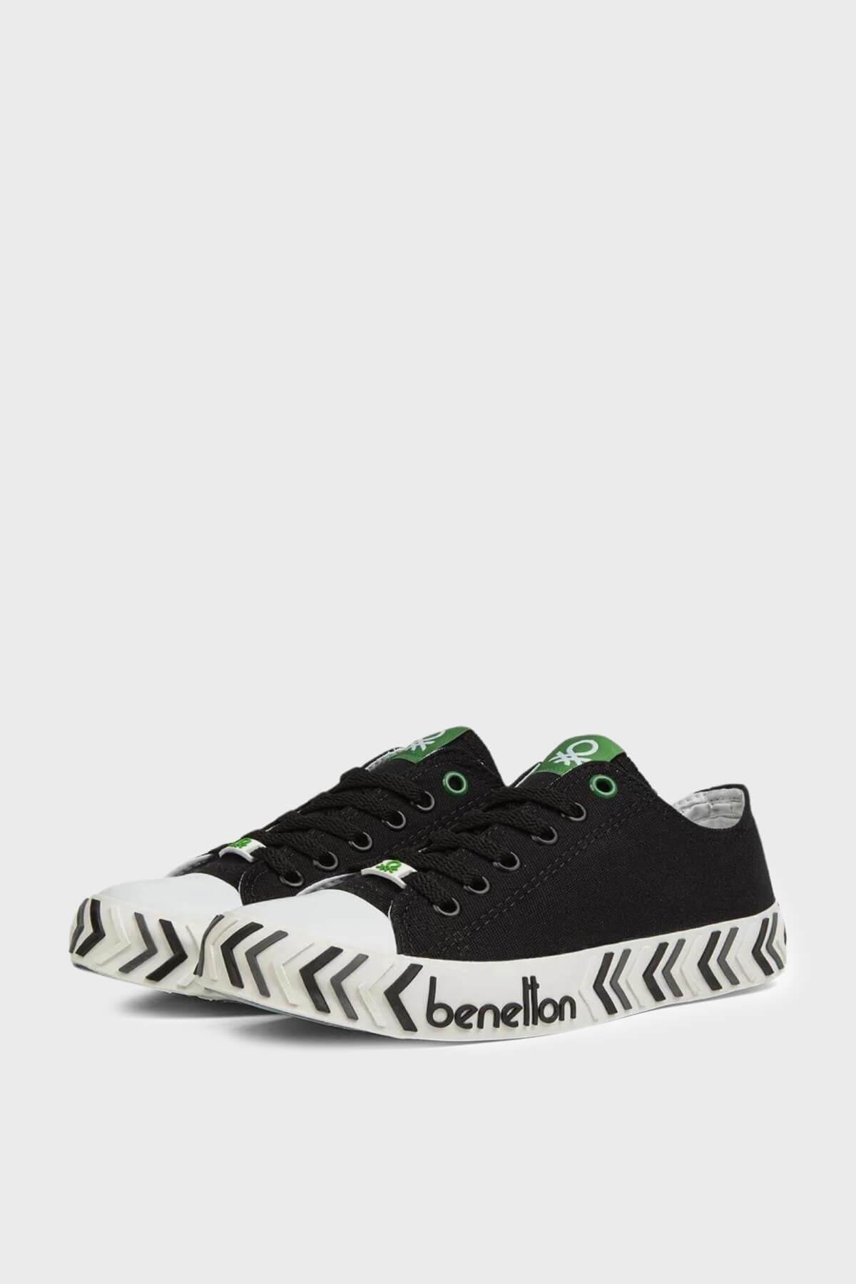 Benetton Erkek Kısa Converse Ayakkabı Siyah BN-30626