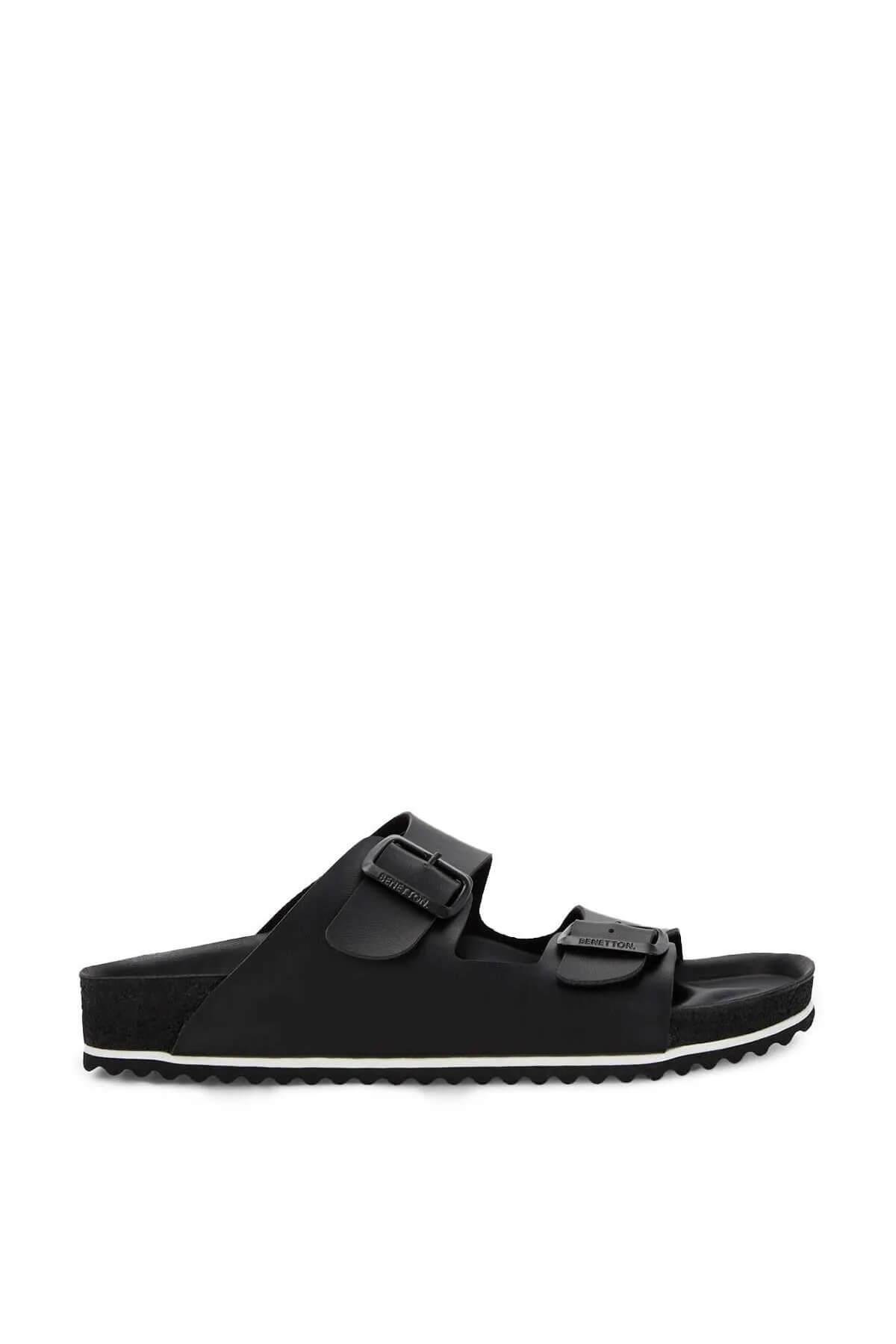 Benetton Erkek Terlik Siyah BN-1322