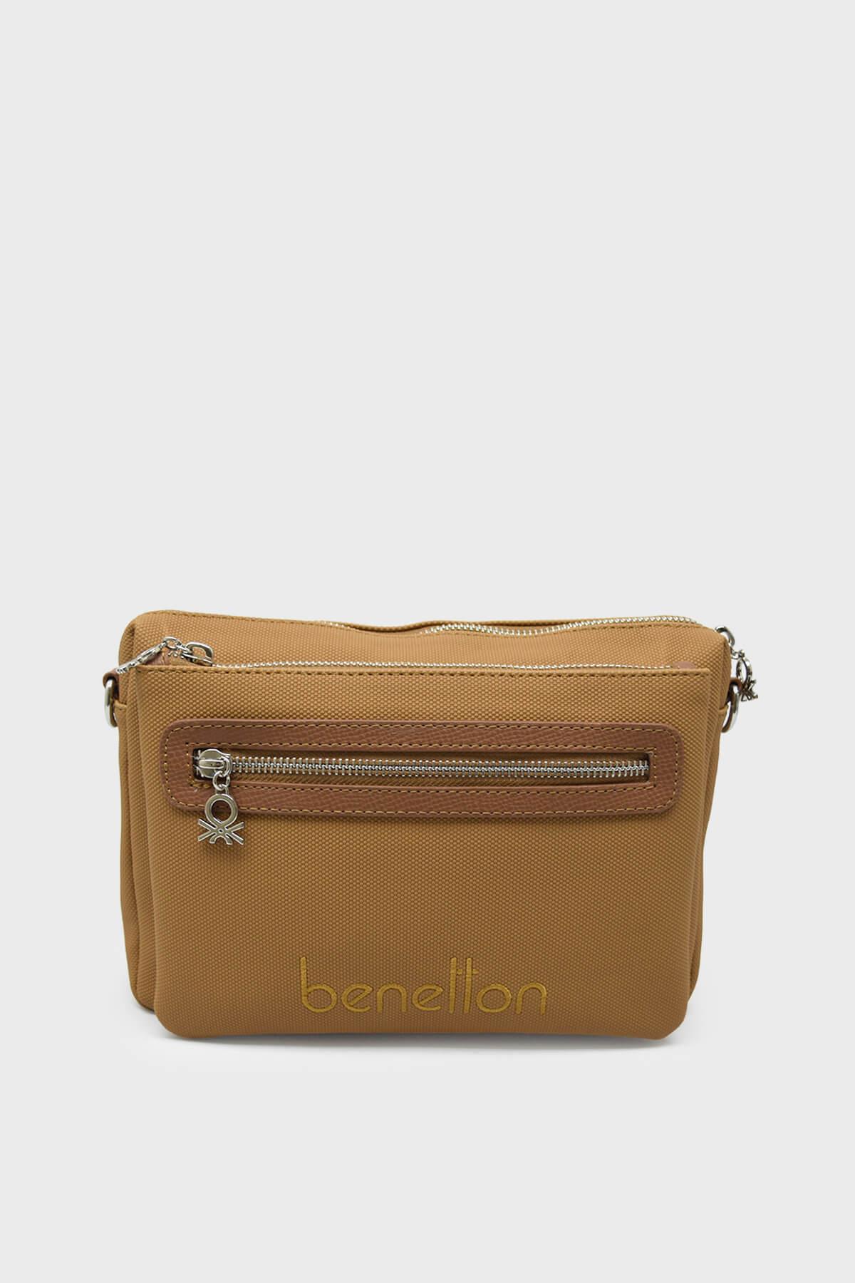 Benetton Kadın Omuz Çantası Camel BNT-1335