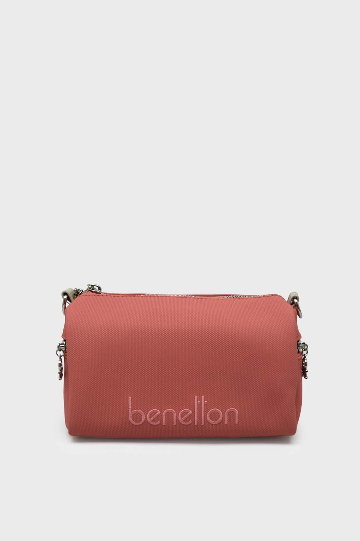 Benetton Kadın Omuz Çantası Mercan BNT-1364