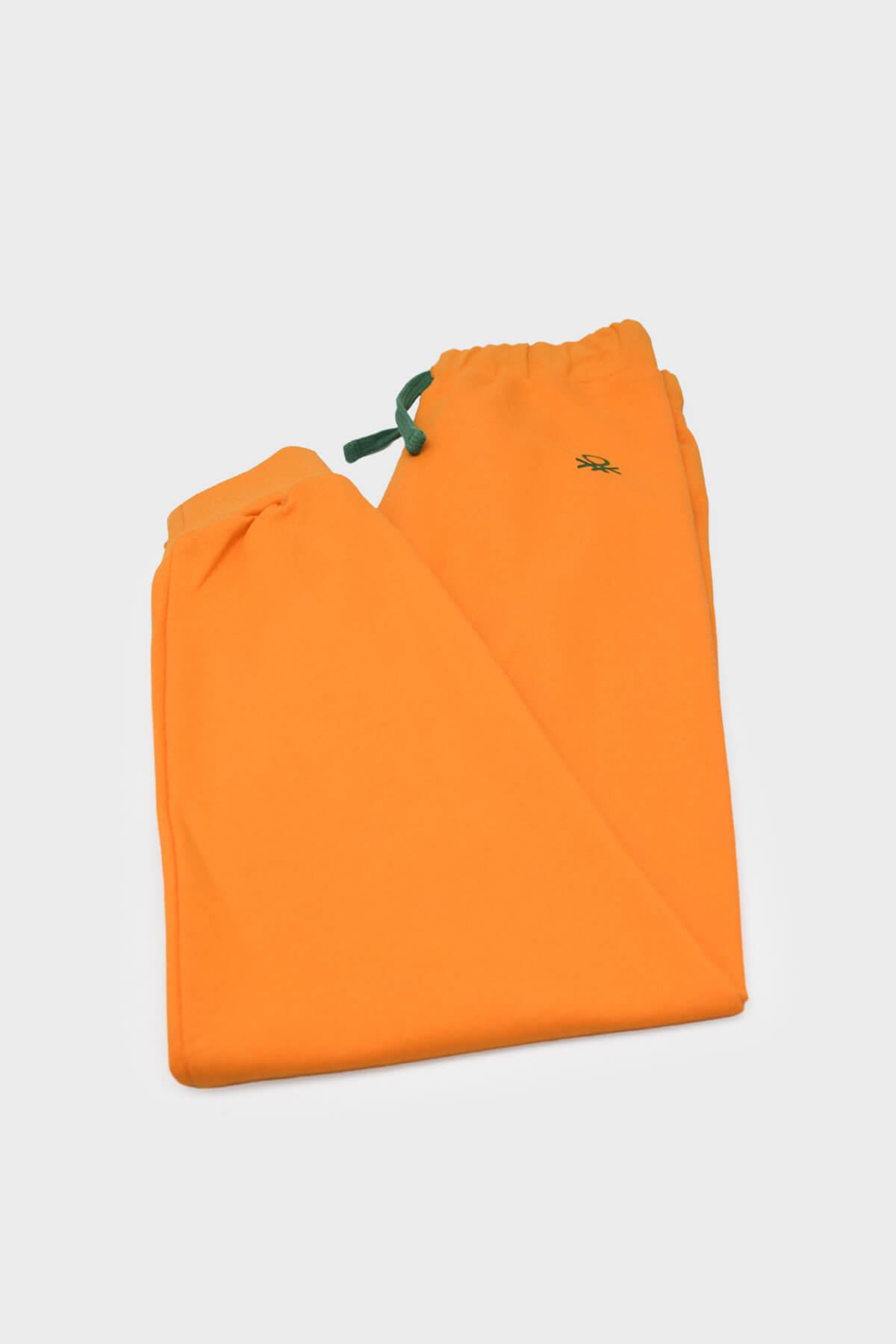Benetton Kız Çocuk Eşofman Altı Turuncu BNT-G286B