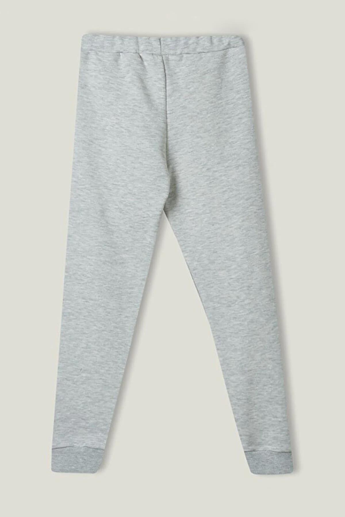 Benetton Unisex Çocuk Eşofman Altı Gri BNT-155UB