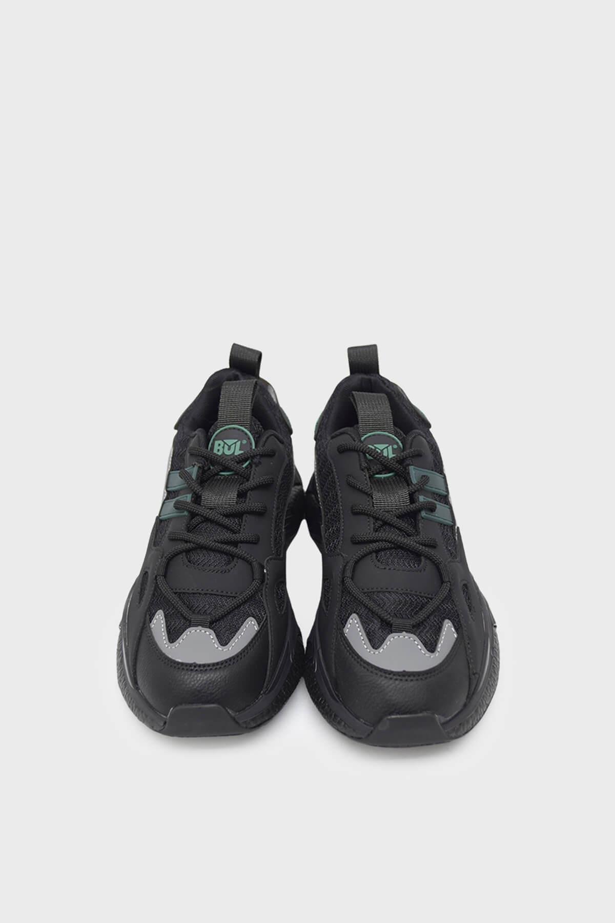 Bulldozer Erkek Yazlık Sneakers Siyah BUL-241498