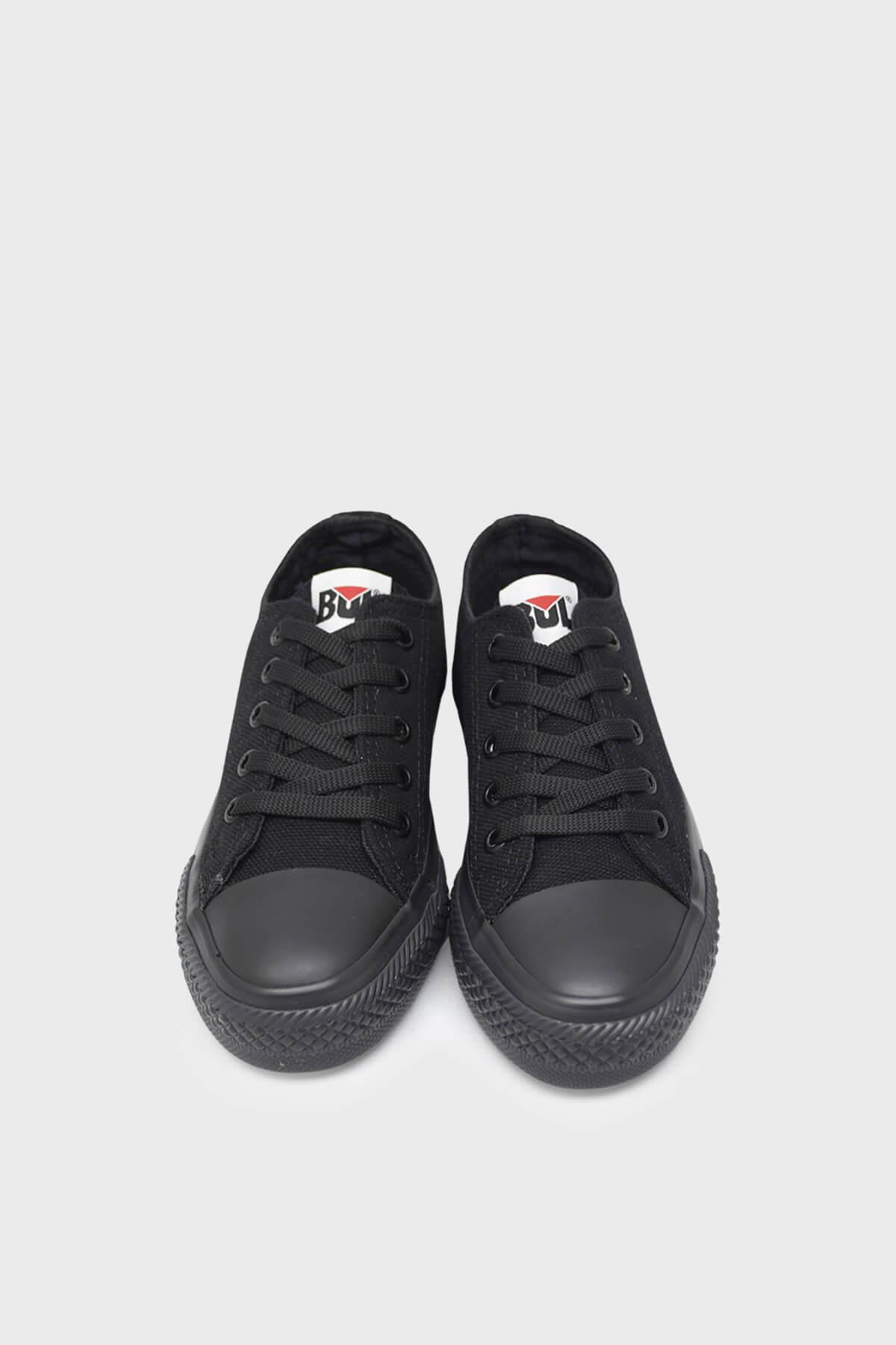 Bulldozer Unisex Çocuk Kısa Converse Spor Ayakkabı Siyah BUL-231902