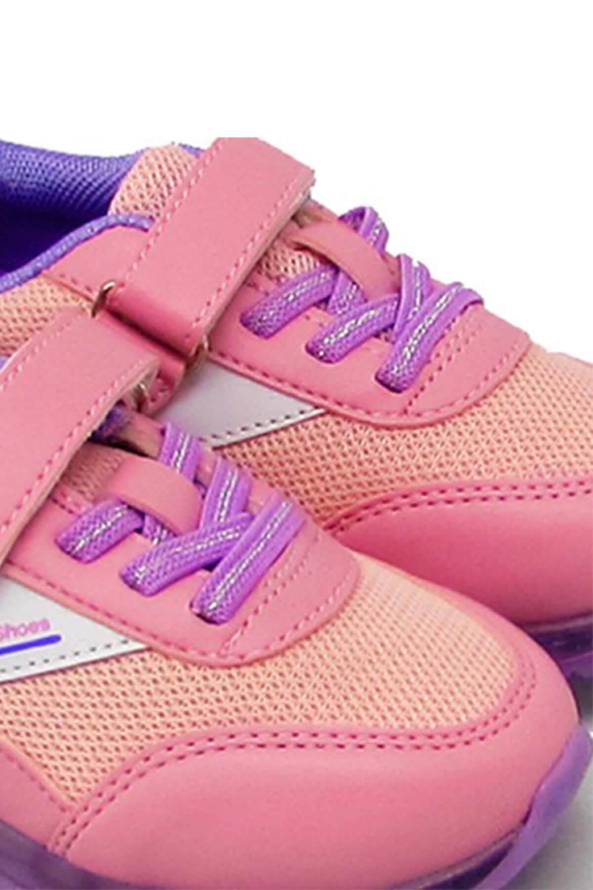 Cool Kız Çocuk İron Spor Ayakkabı Pembe ARSLN2022-06P