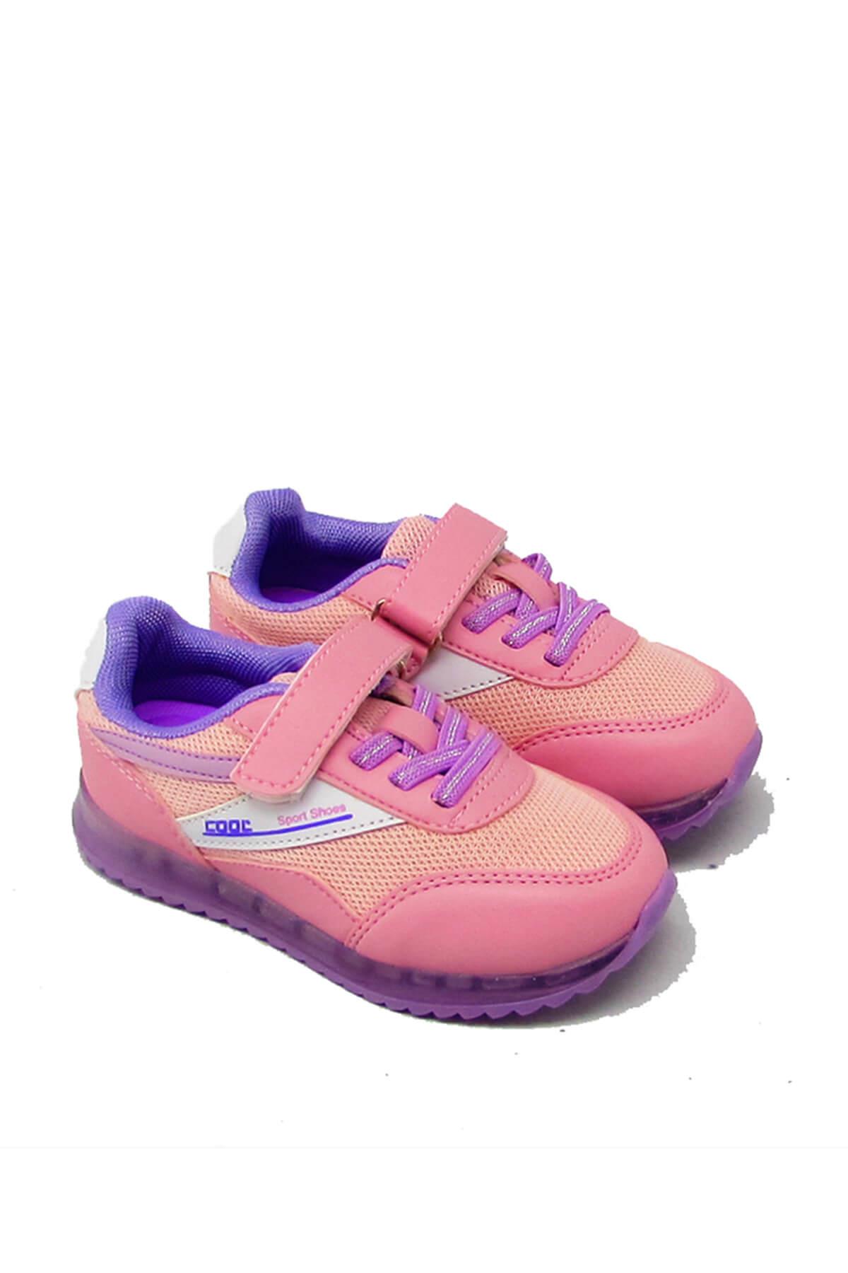 Cool Kız Çocuk İron Spor Ayakkabı Pembe ARSLN2022-06P