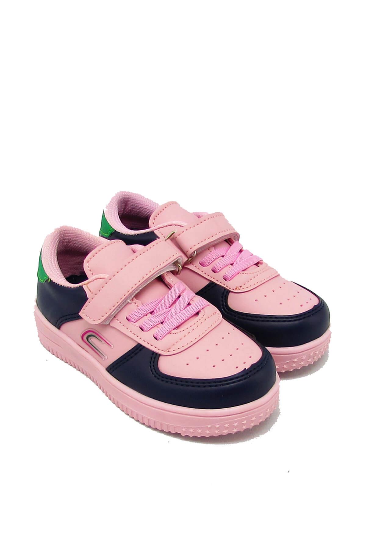 Cool Kız Çocuk Spor Ayakkabı Pembe Lacivert ARSLN-A20221P