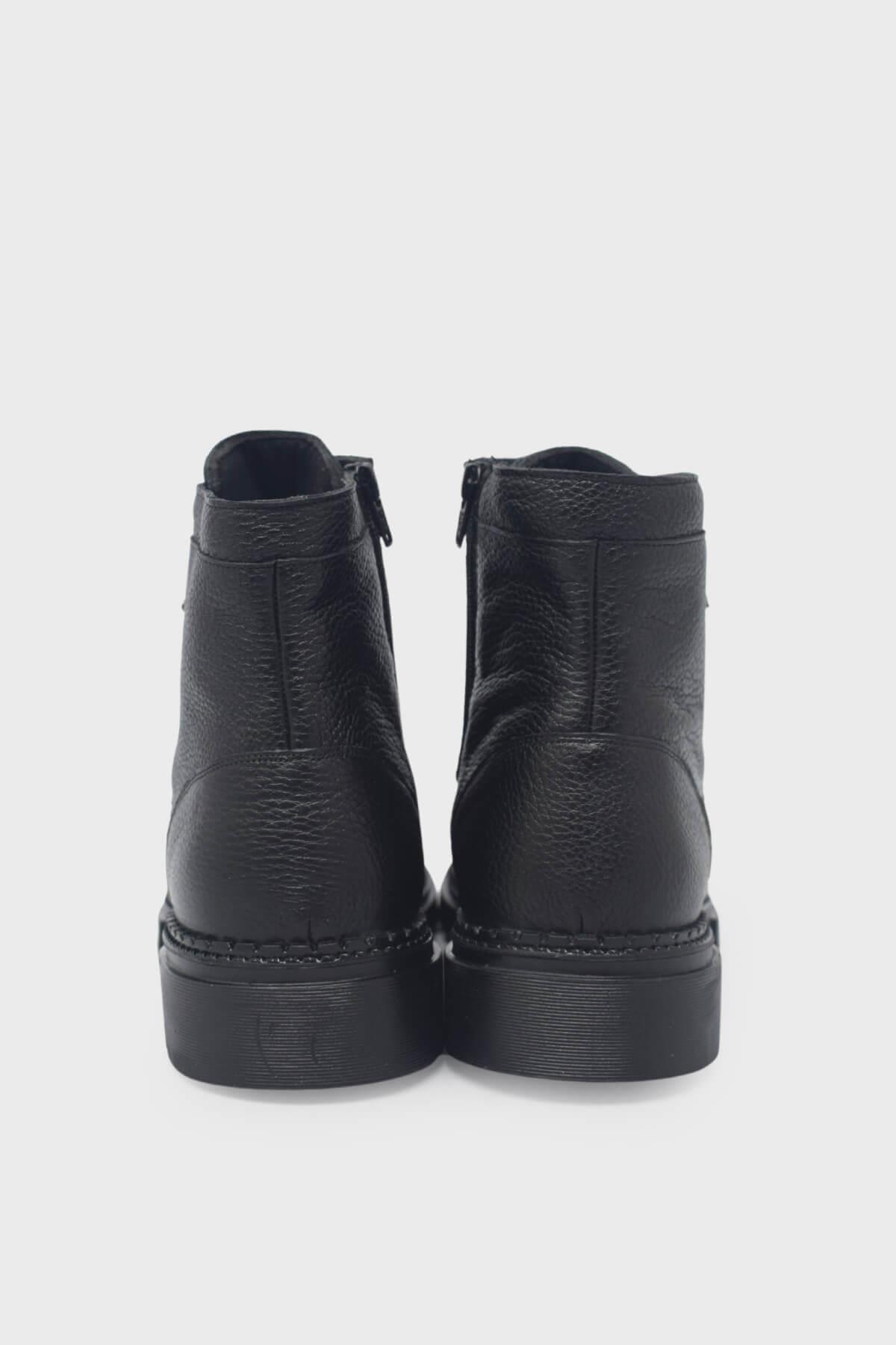 Fosco Erkek Casual Deri Bot Siyah FSC-2901