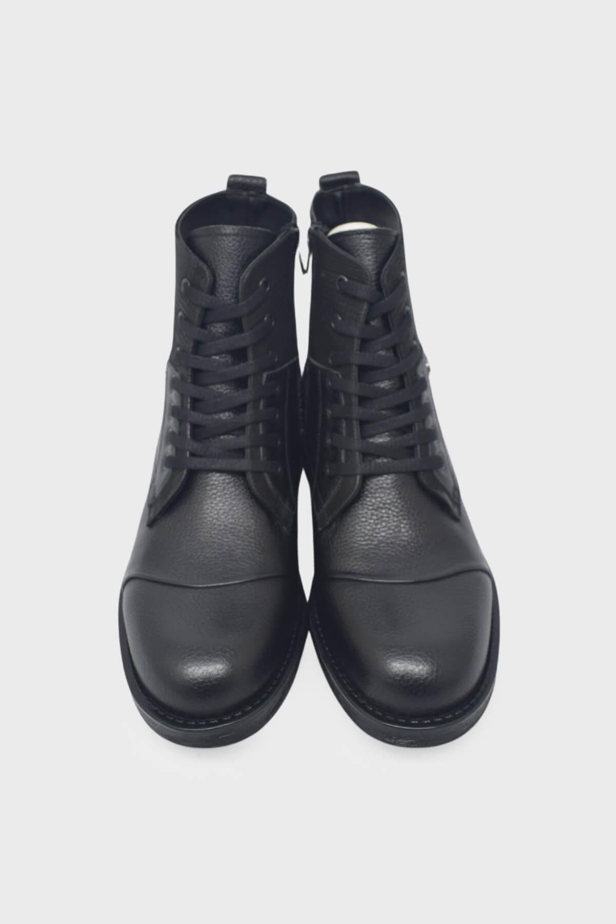 Fosco Erkek Casual Deri Bot Siyah FSC7580