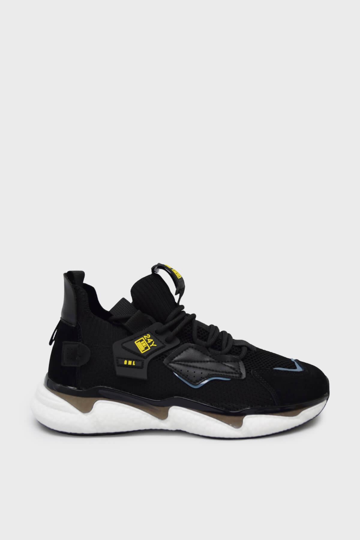 Gamelu Erkek Yazlık Sneakers Spor Ayakkabı Siyah GML-DOVA