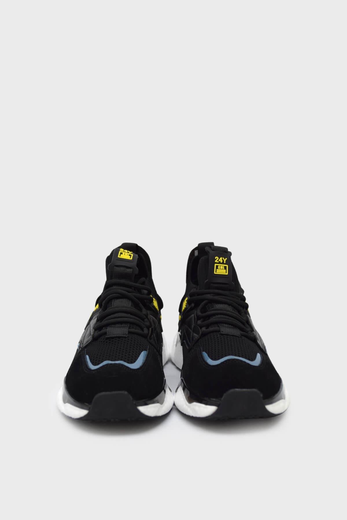 Gamelu Erkek Yazlık Sneakers Spor Ayakkabı Siyah GML-DOVA