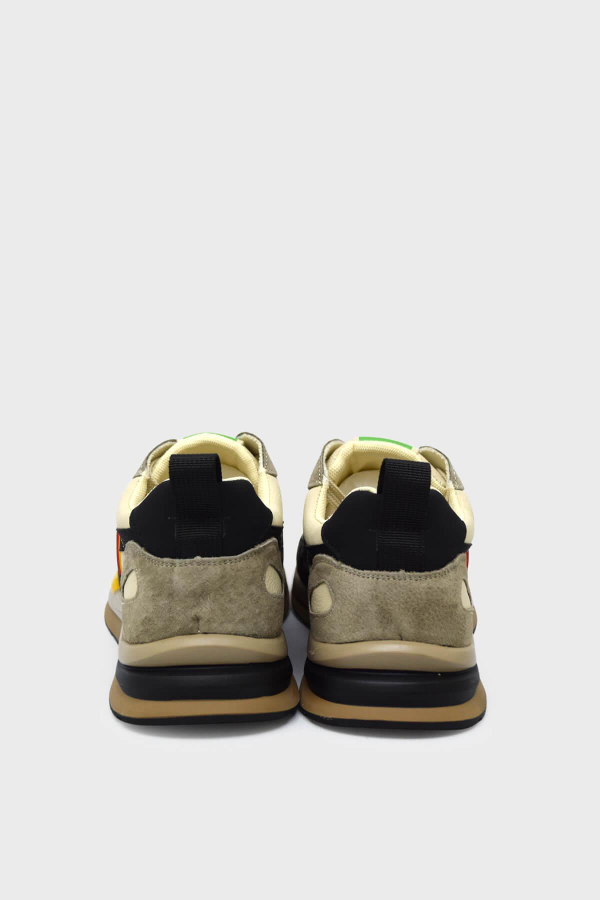 Guja Erkek Deri Sneakers Spor Ayakkabı Camel BLG23Y602