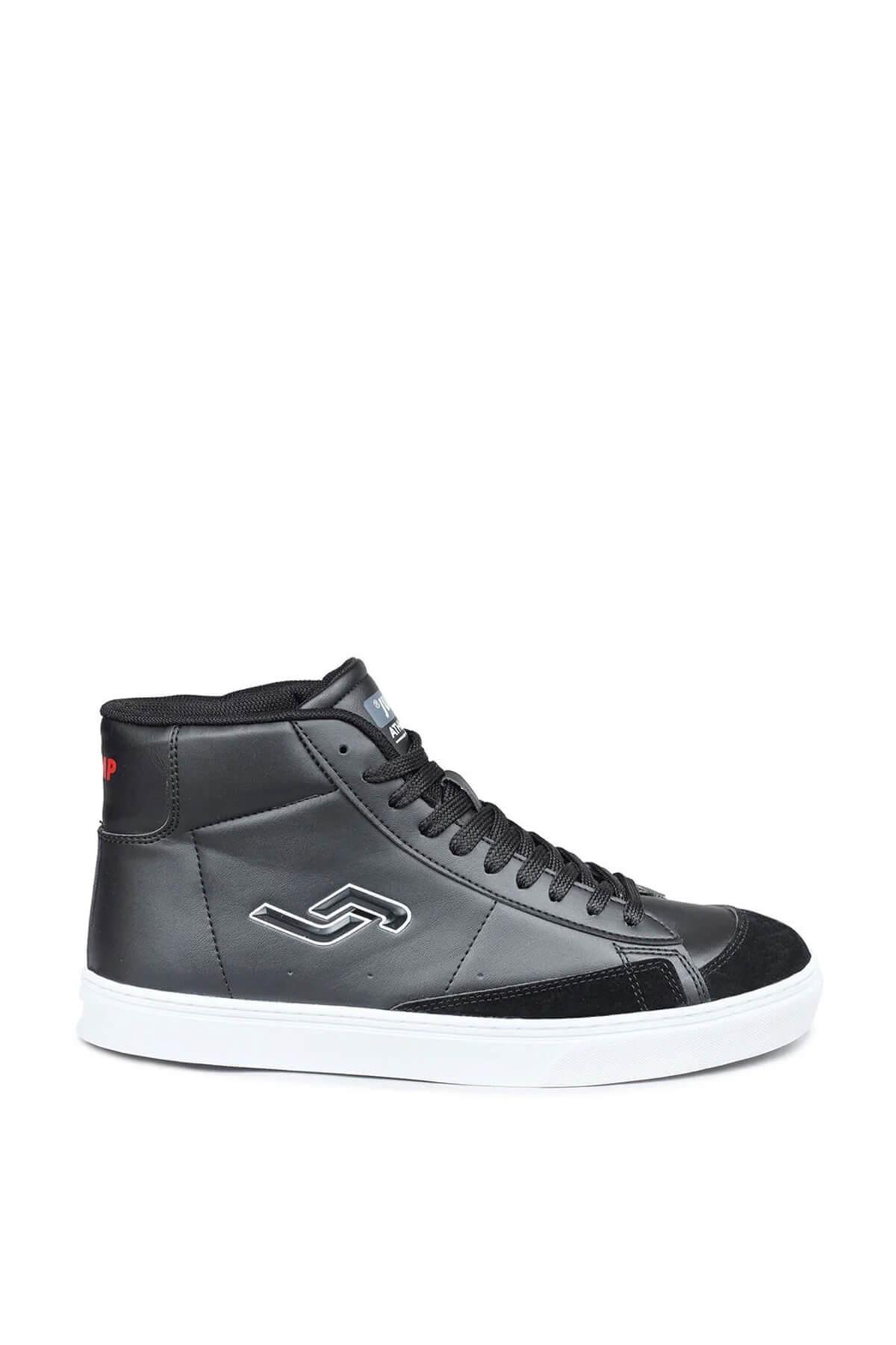 Jump Unisex Jordan Spor Ayakkabı Siyah Kırmızı JM28166