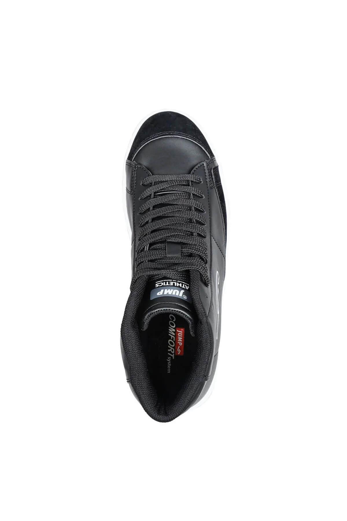Jump Unisex Jordan Spor Ayakkabı Siyah Kırmızı JM28166