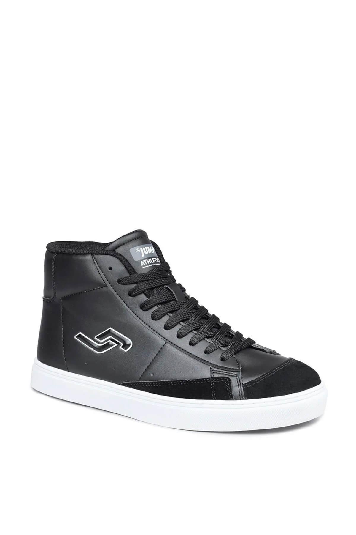 Jump Unisex Jordan Spor Ayakkabı Siyah Kırmızı JM28166