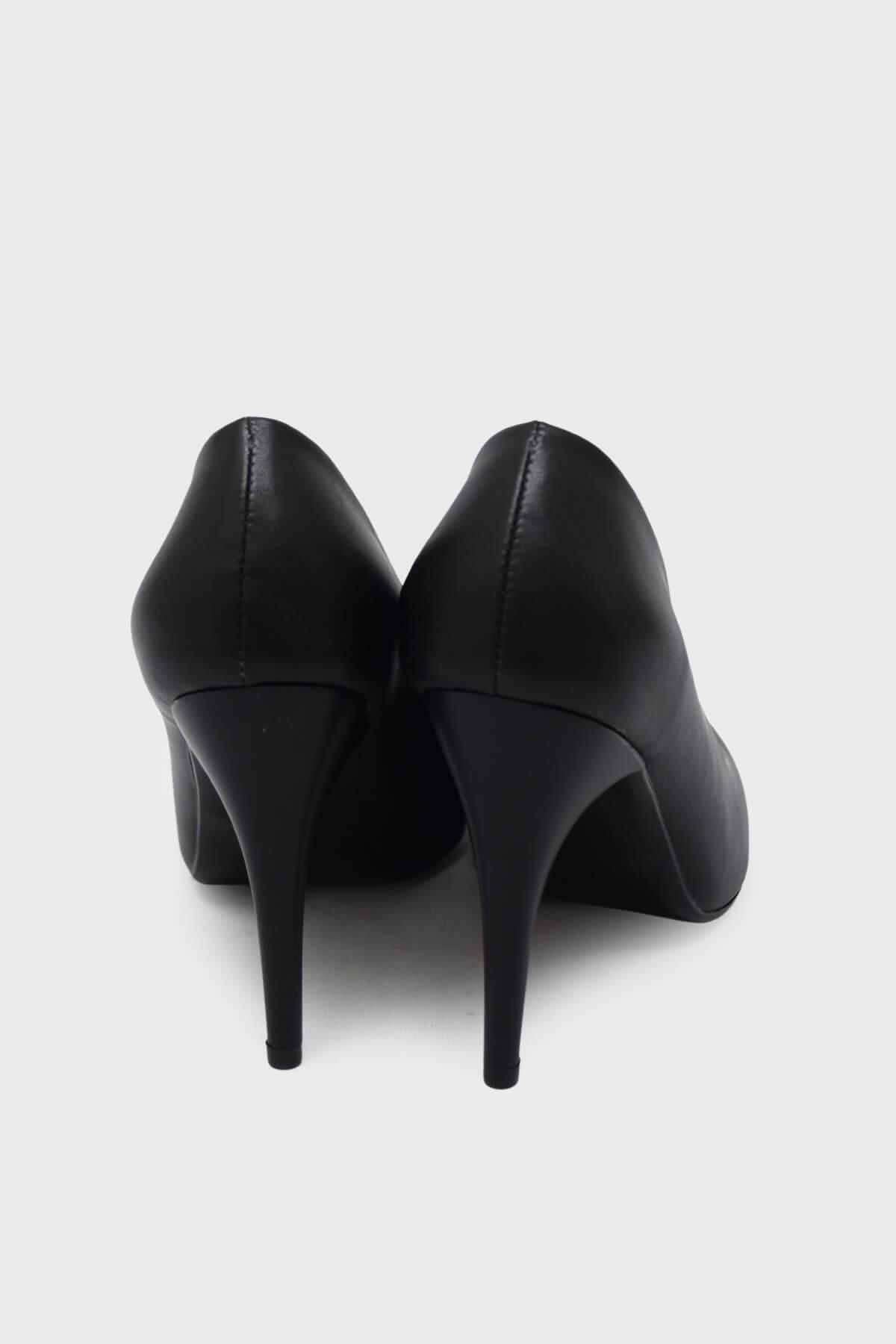 Kanuga Kadın Yazlık İnce Topuk Stiletto Siyah LPA1501