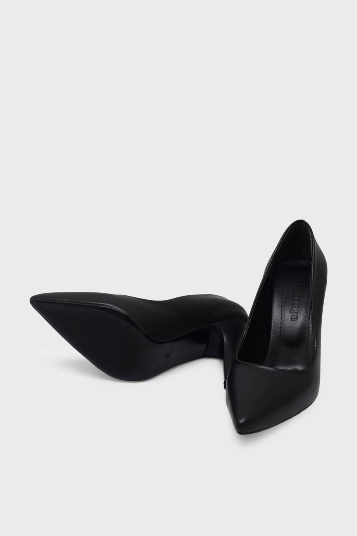 Kanuga Kadın Yazlık İnce Topuk Stiletto Siyah LPA1501