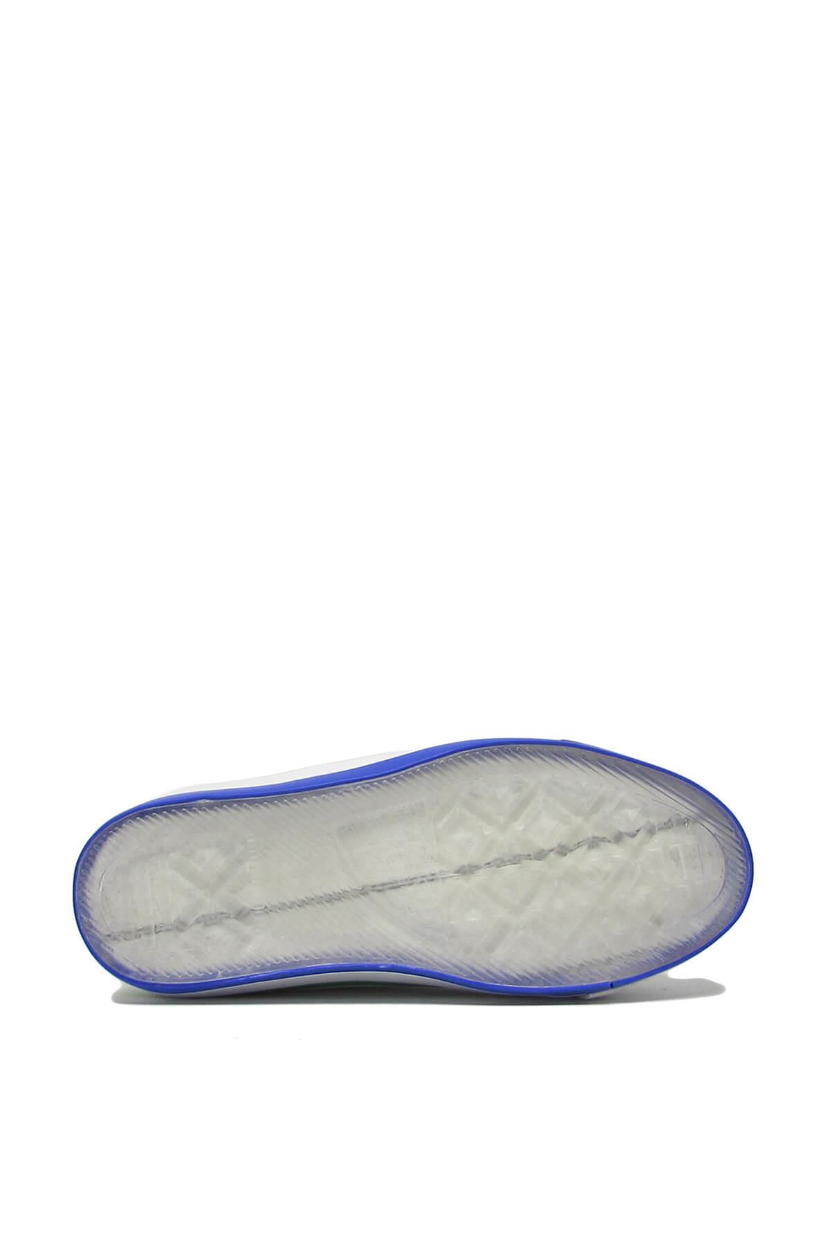 Kanuga Unisex Çocuk Yazlık Converse Spor Ayakkabı Beyaz MAGL1208