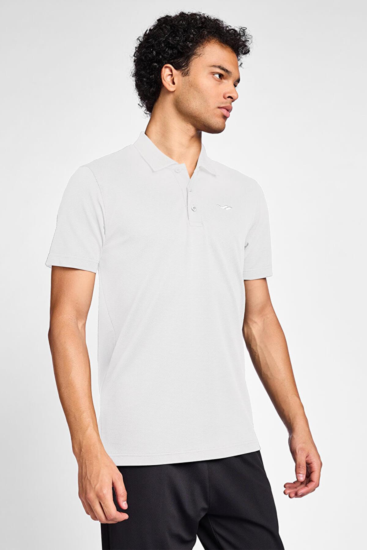 Lescon Erkek Kısa Kol Polo Yaka Tişört Beyaz 25BTEB001297