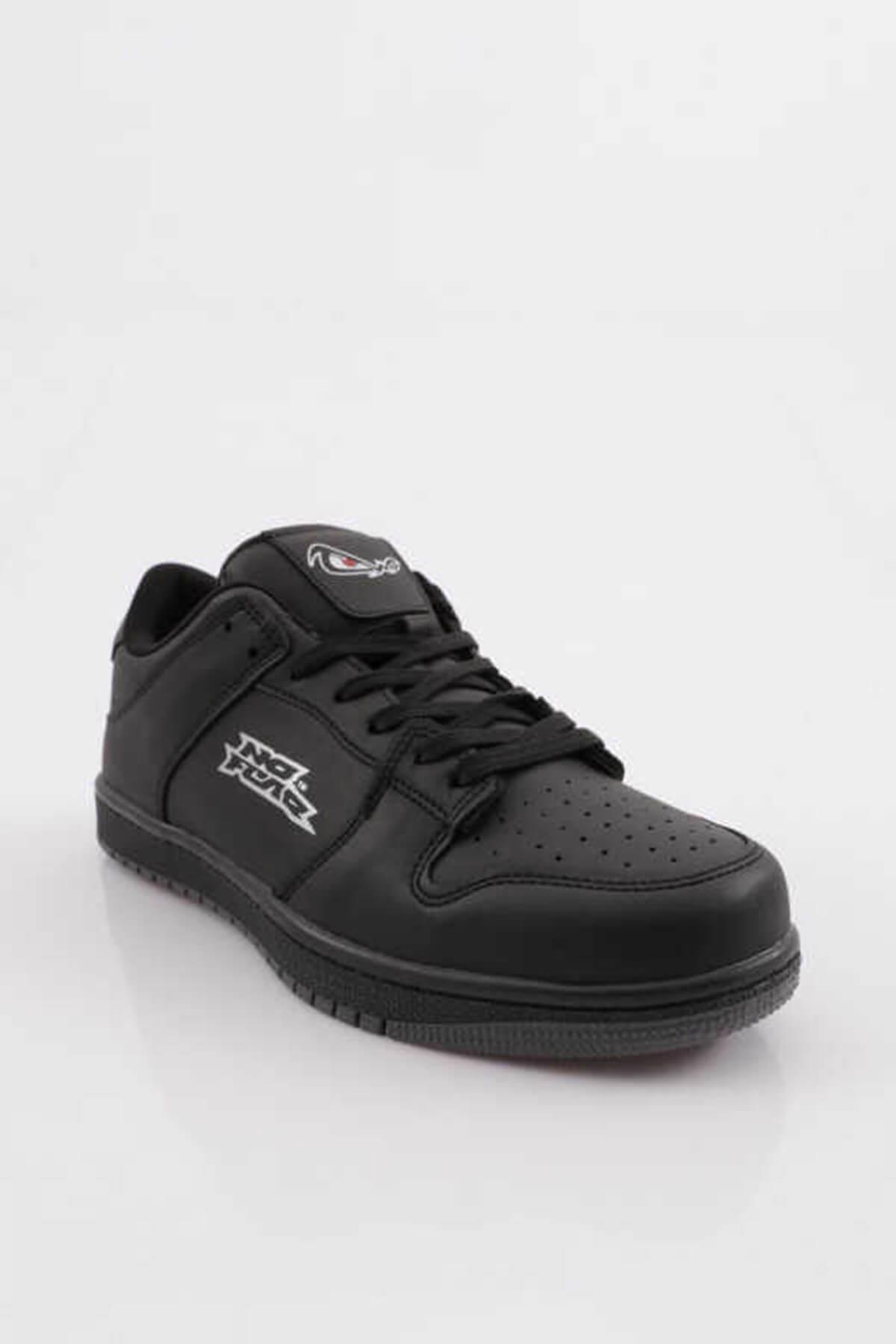 No Fear Unisex Sneakers Spor Ayakkabı Siyah NFR-1034