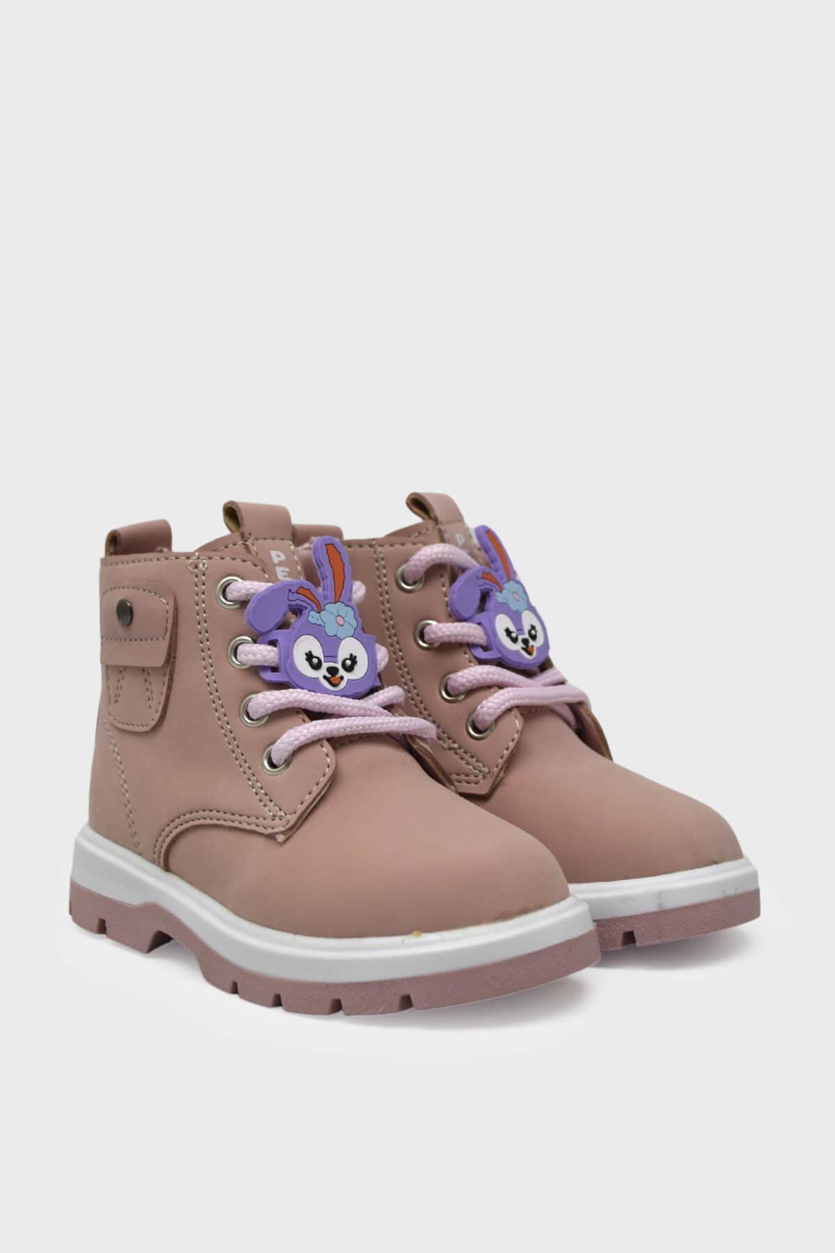 Pepino Kız Çocuk Cat Stil Bot Pudra P-1792