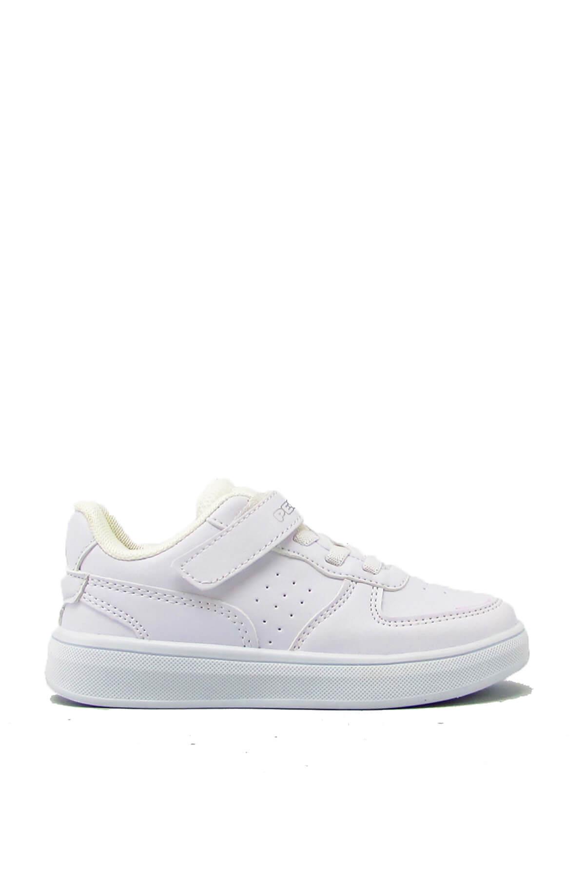 Pepino Unisex Çocuk Cırtlı Spor Ayakkabı Beyaz P-964