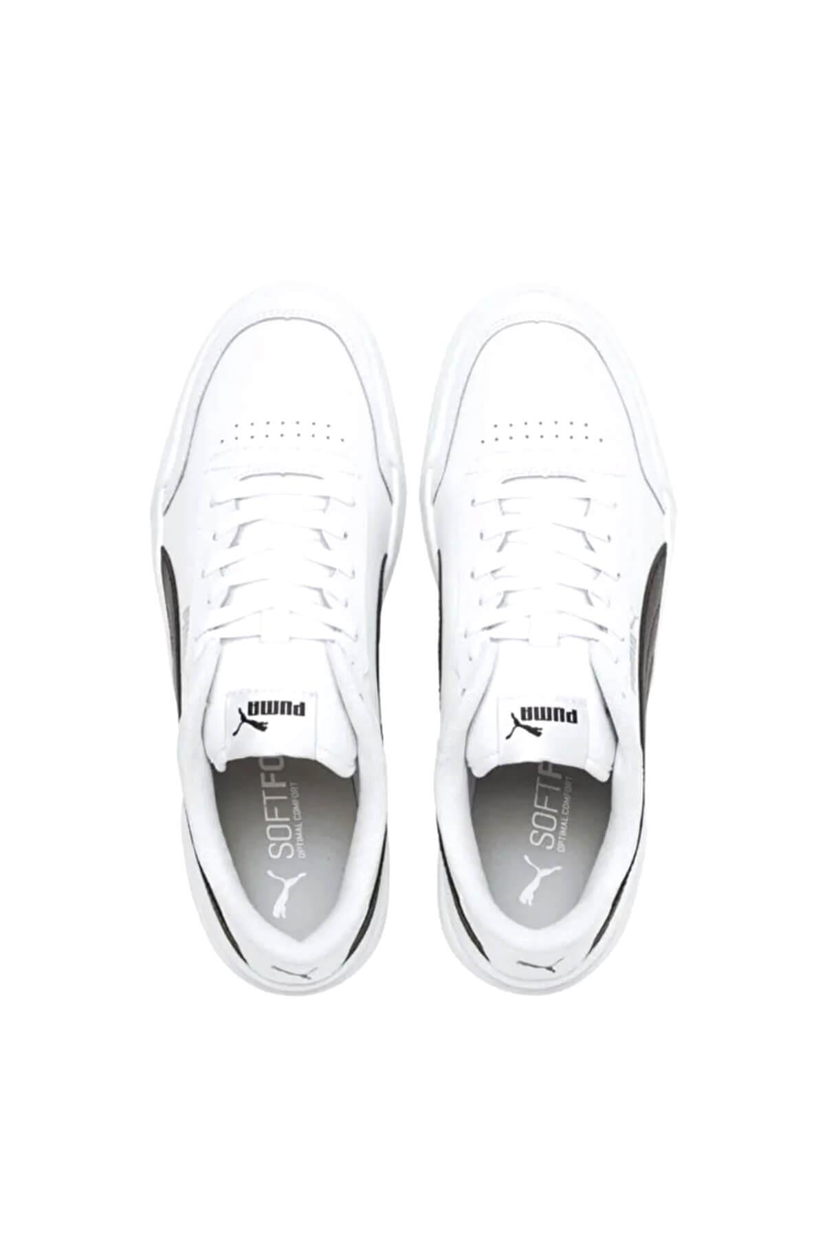 Puma Erkek Caracal Sneakers Beyaz Siyah 369863
