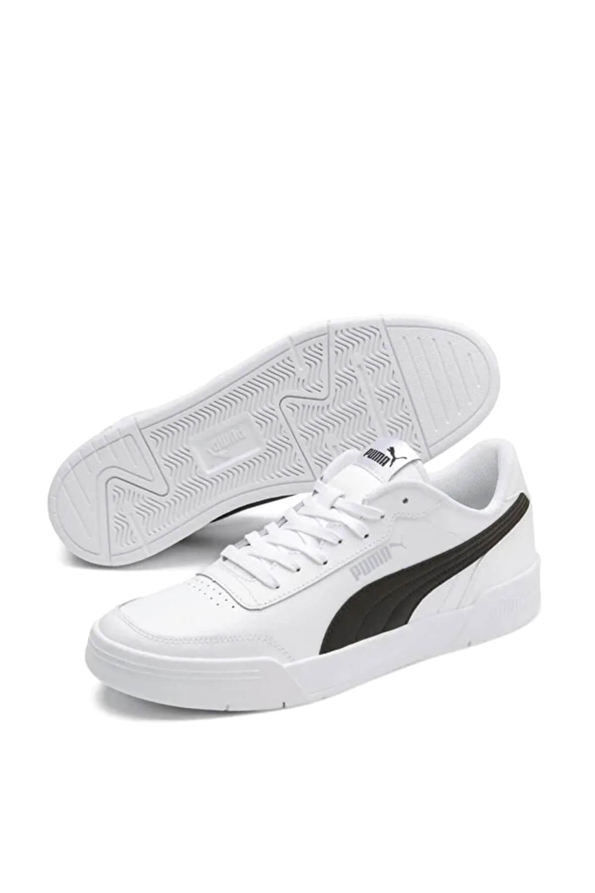 Puma Erkek Caracal Sneakers Beyaz Siyah 369863