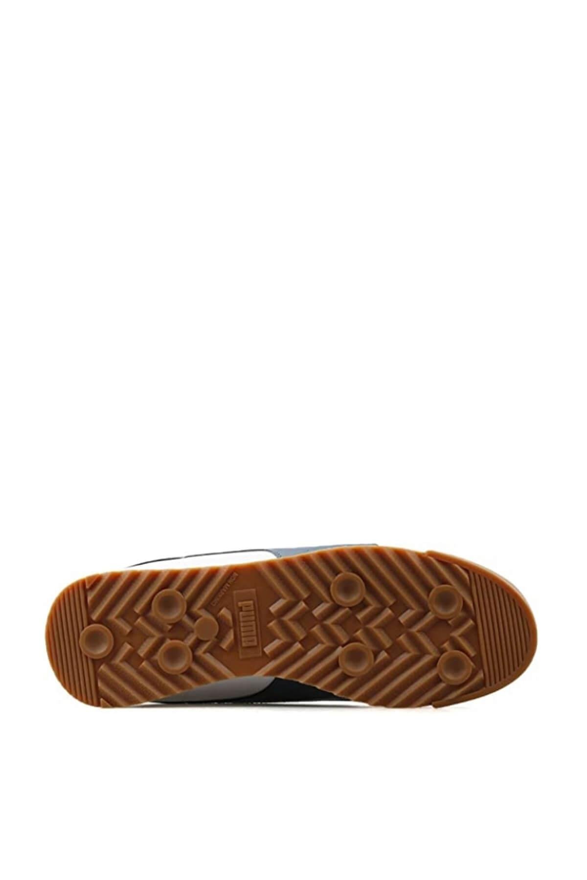 Puma Unisex Roma Basic Spor Ayakkabı Beyaz Lacivert 369571