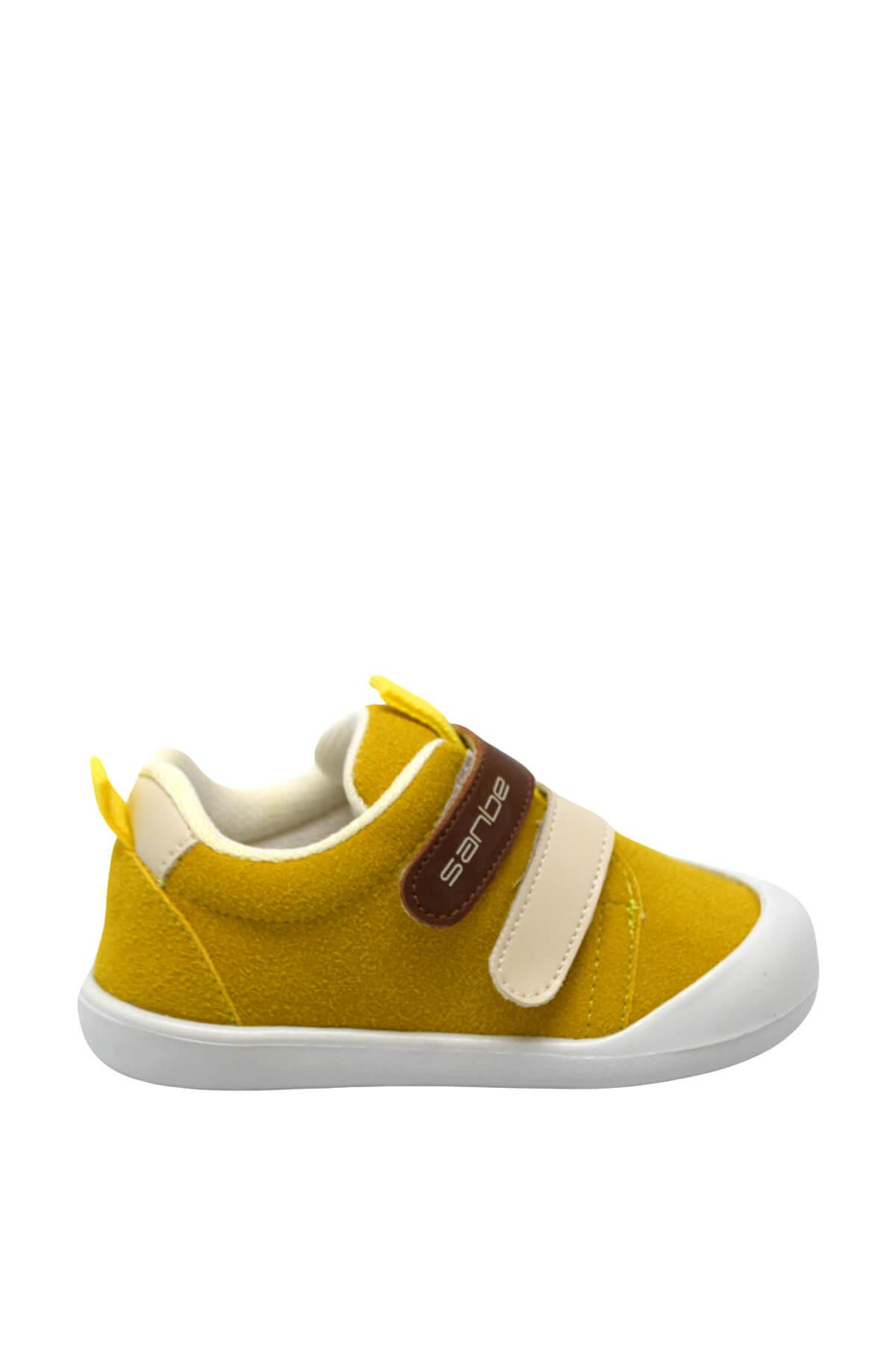 Sanbe Unisex Çocuk İlk Adım Ayakkabısı Sarı SNB307Y3901