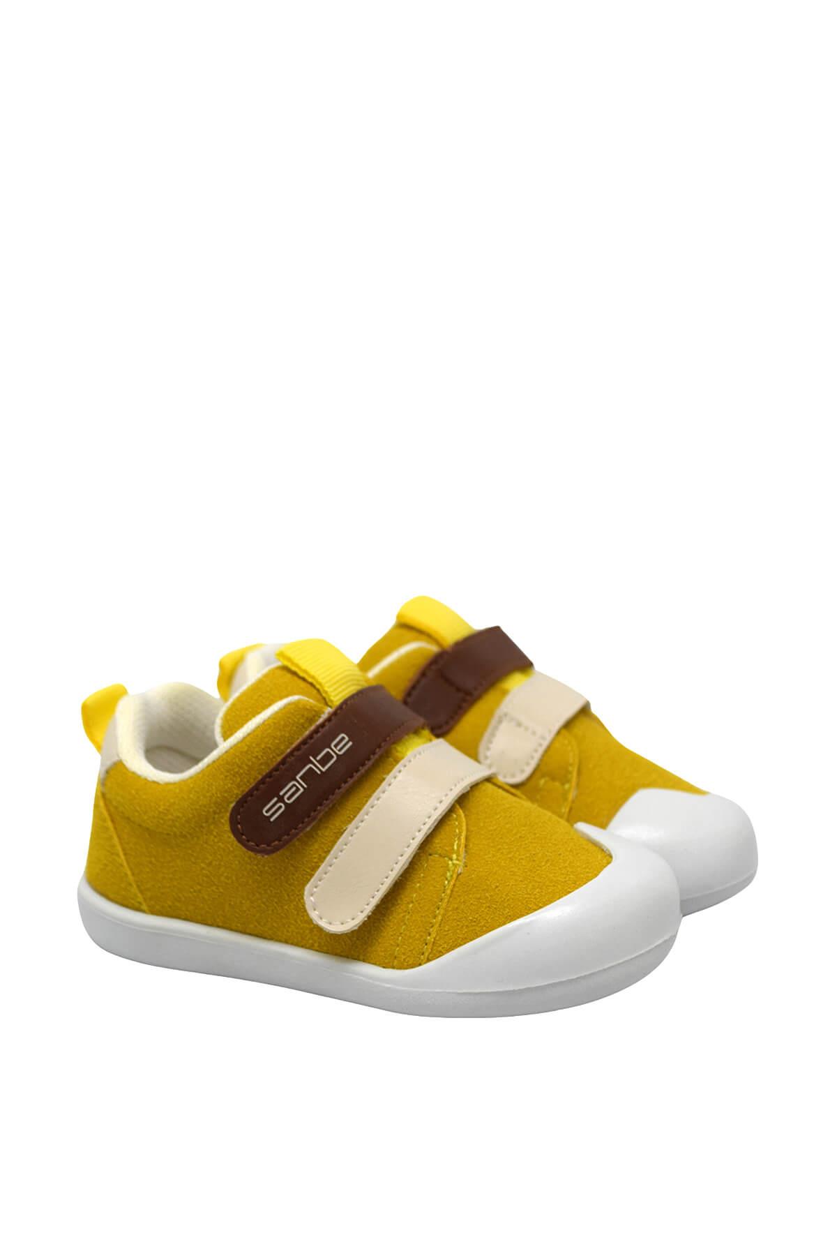Sanbe Unisex Çocuk İlk Adım Ayakkabısı Sarı SNB307Y3901
