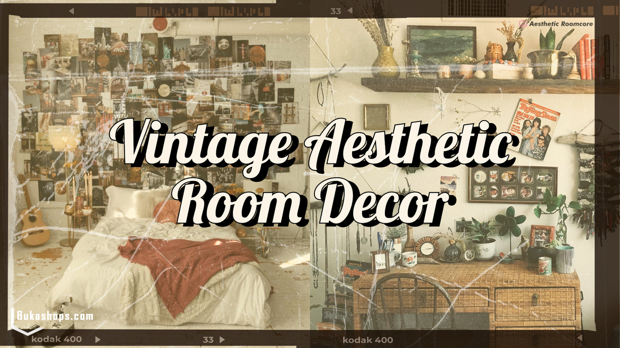 AESTHETİC VİNTAGE RETRO ODA DEKOR FİKİRLERİ
