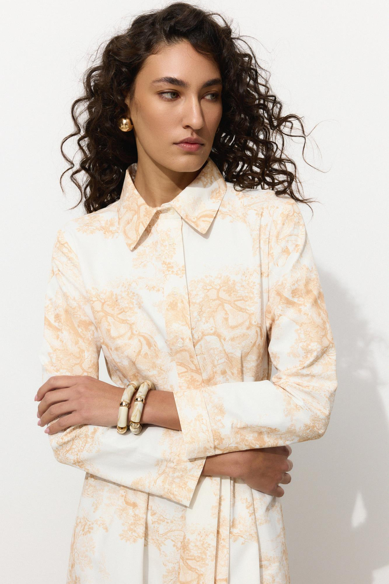 Lady Cotton Sarı Elbise